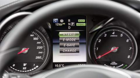 Merc hybrid dashboard