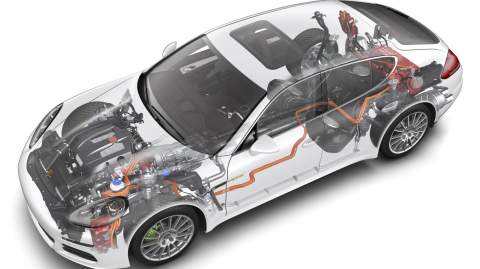 Cutaway shows how weight distribution is managed