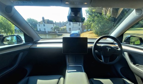 Tesla Model Y dash