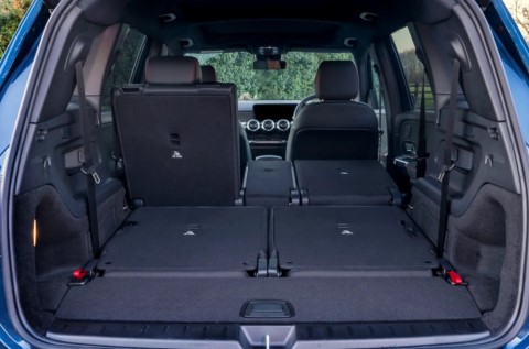 Mercedes-Benz EQB rear seats