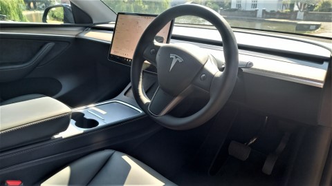 Telsa Model Y interior