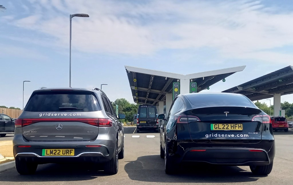 Twin test review: Tesla Model Y vs Mercedes EQB