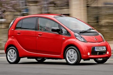 Citroen C-Zero exterior driver-side view