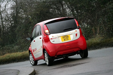 Mitsubishi i-MIEV exterior back view