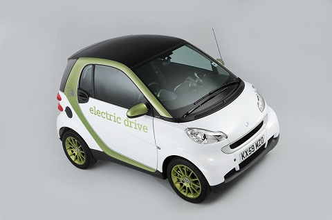 Smart ForTwo exterior front driver-side view