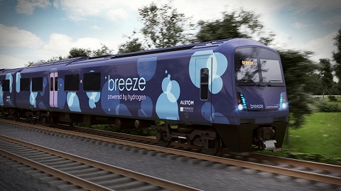 Breeze train - powered by hydrogen