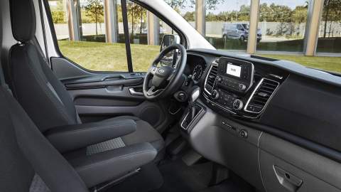 Ford Transit interior