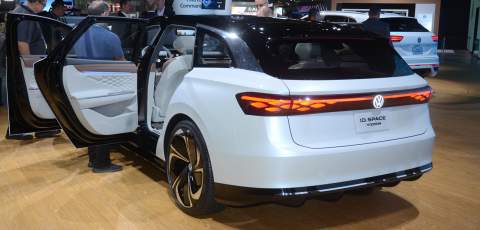 Rear view with the doors open