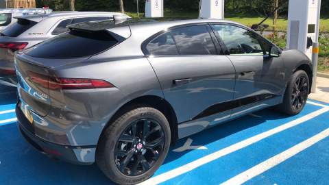 Jaguar i-PACE charging