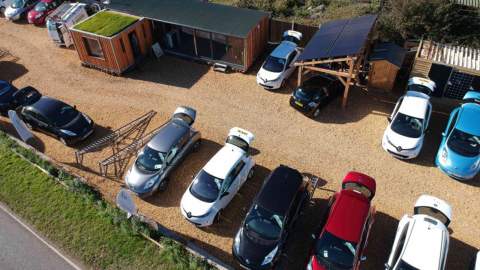 Drive Green Solar carport