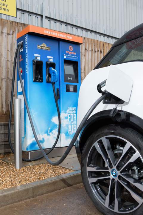 an engenie marstsons ev charger