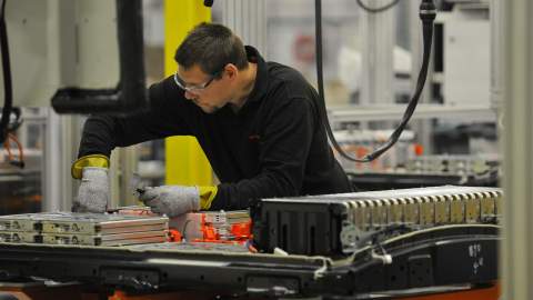 Nissan UK Battery Plant