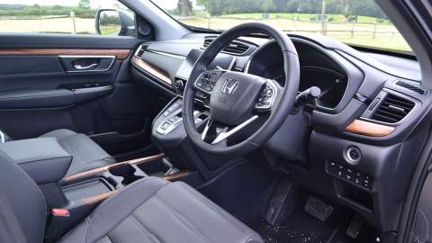 Honda CR-V front interior view