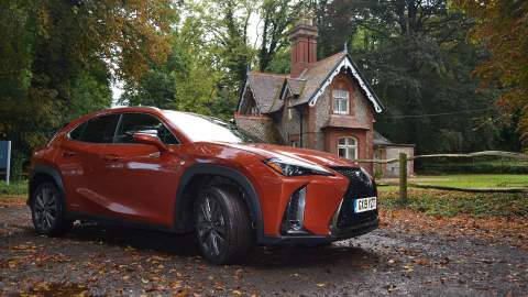 Lexus UX250h front view