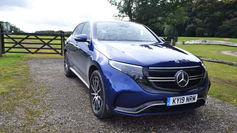 Mercedes-Benz EQC front view