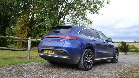 Mercedes-Benz EQC rear view