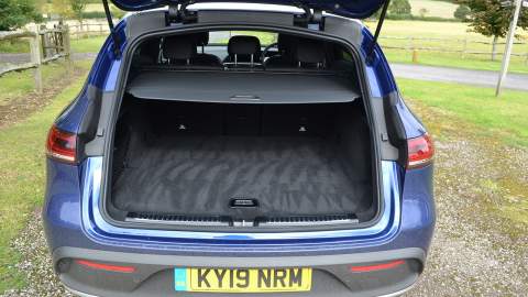 Mercedes-Benz EQC's boot