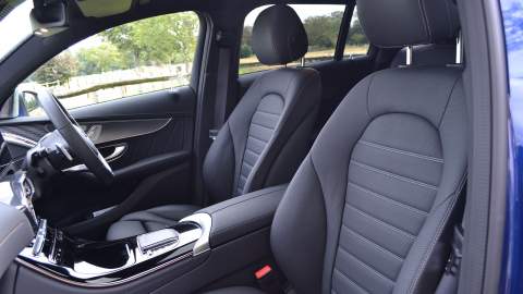 Mercedes-Benz EQC front interior view