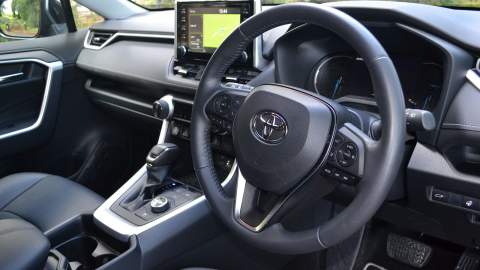 Toyota RAV4 front interior