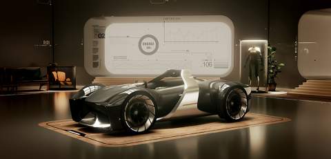 Toyota e-Racer concept