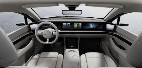 Sony VISION-S interior