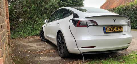 Tesla charging