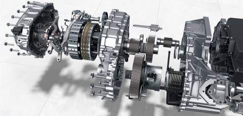 Porsche Taycan gearbox