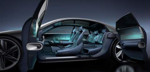 Hyundai Prophecy interior view