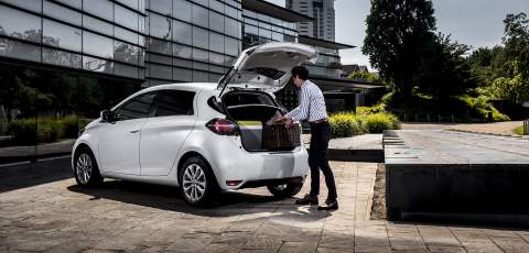 Renault ZOE Van exterior