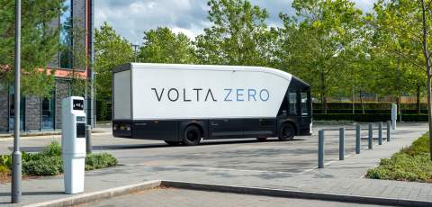 Volta Zero parked