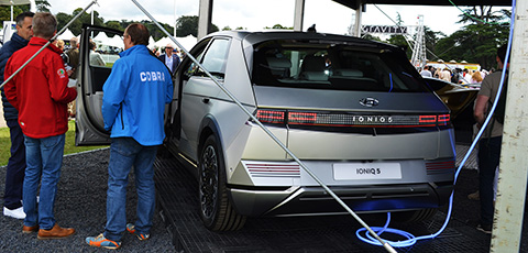  Hyundai IONIQ 5 rear Goodwood Festival of Speed