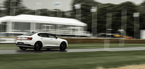  Polestar 2 Experimental rear Goodwood Festival of Speed