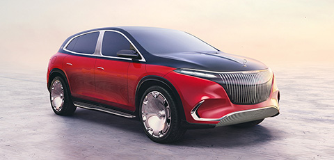 Mercedes-Maybach EQS front