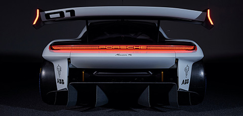 Porsche Mission R rear