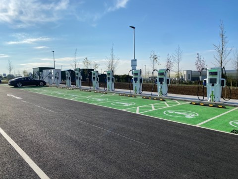 Number of EV chargers 