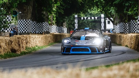 Fisker Ocean at Goodwood