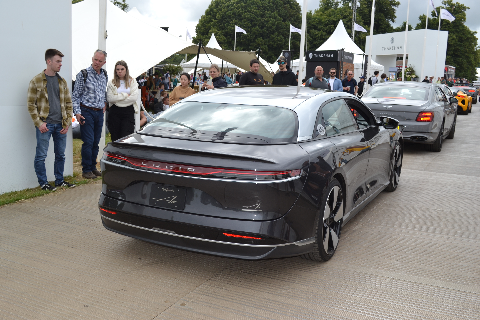 Lucid Air Grand Touring Performance at Goodwood