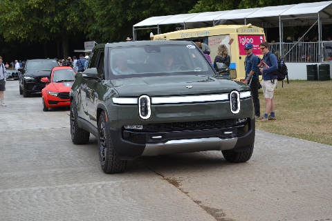  Rivian R1T at Goodwood