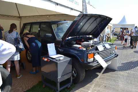 Electric Car Converts Chassis Land Rover Series IIA