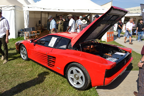 Ferrari Testarossa rear