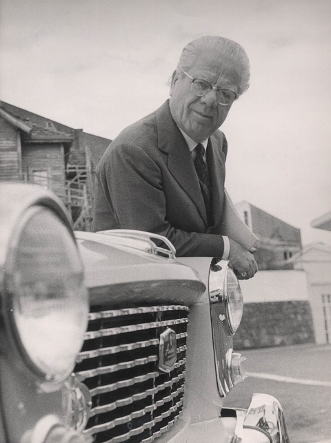 Mr Pinin Farina was the design inspiration in the British Motor Industry of the 1950s and 1960s 