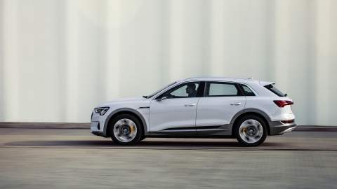 Entry-level 50 quattro joins the Audi e-tron range 