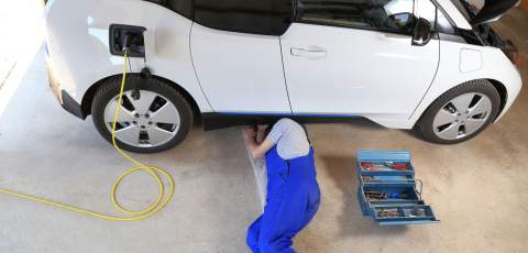 Servicing an EV is cheap and easy 