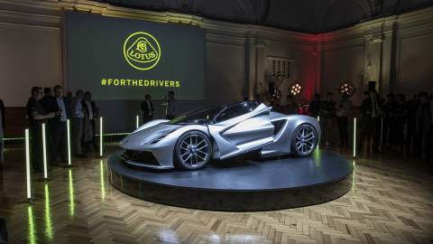The Lotus Evija all-electric hypercar is unveiled 