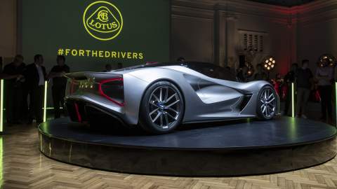 The Lotus Evija all-electric hypercar is unveiled 