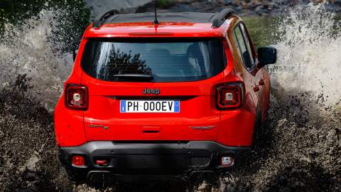 New PHEV Jeep Compass and Renegade make on-road debut