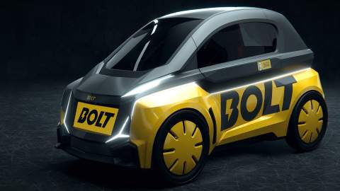 Usain Bolt launches a two-seater electric vehicle