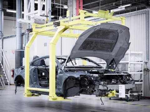 Polestar announces production of its new electric fastback and a new R&D centre in the UK