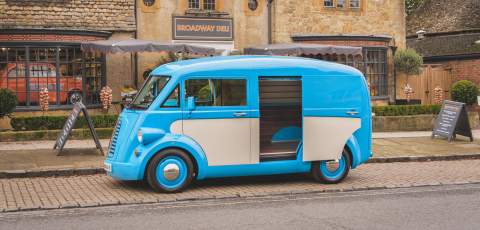 Morris Commercial resurrected as an electric van