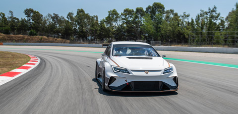 SEAT's e-touring car hits the track as e-motorsport continues to grow in popularity